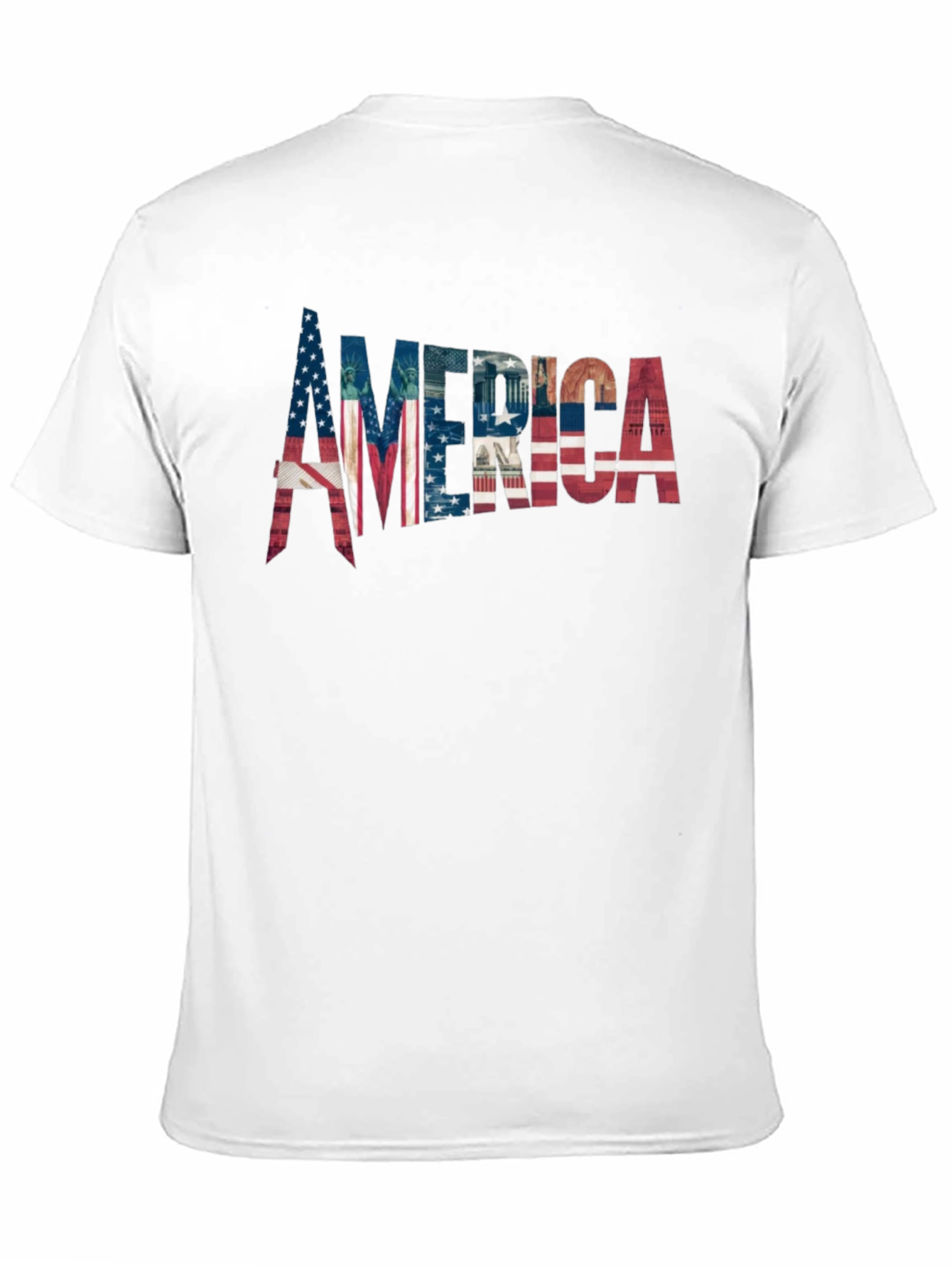 American Flag Graphic T-Shirt