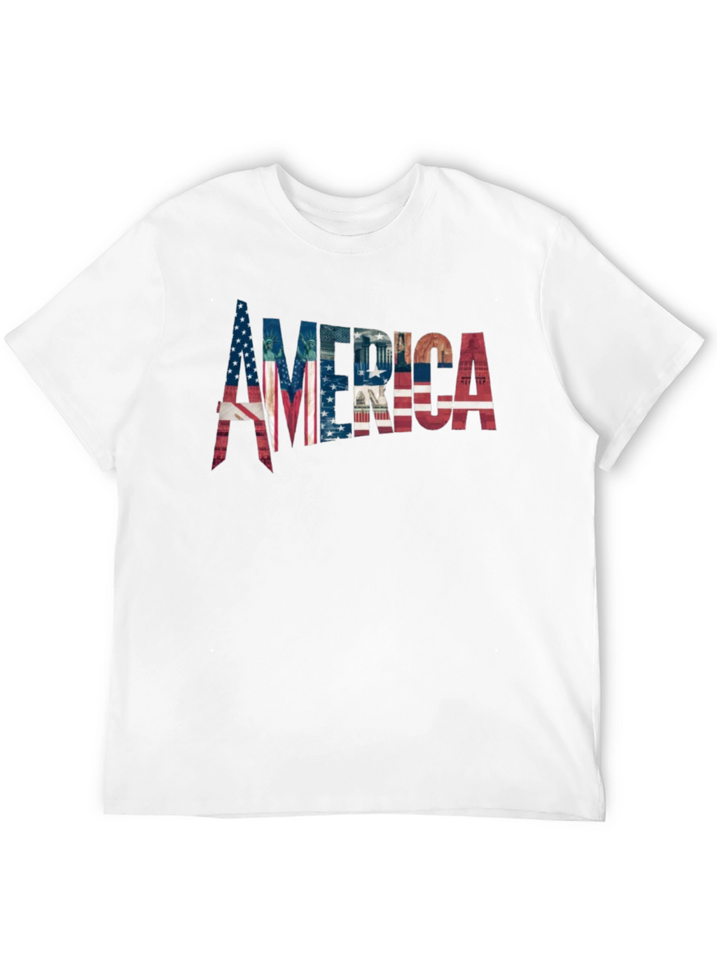 American Flag Graphic T-Shirt