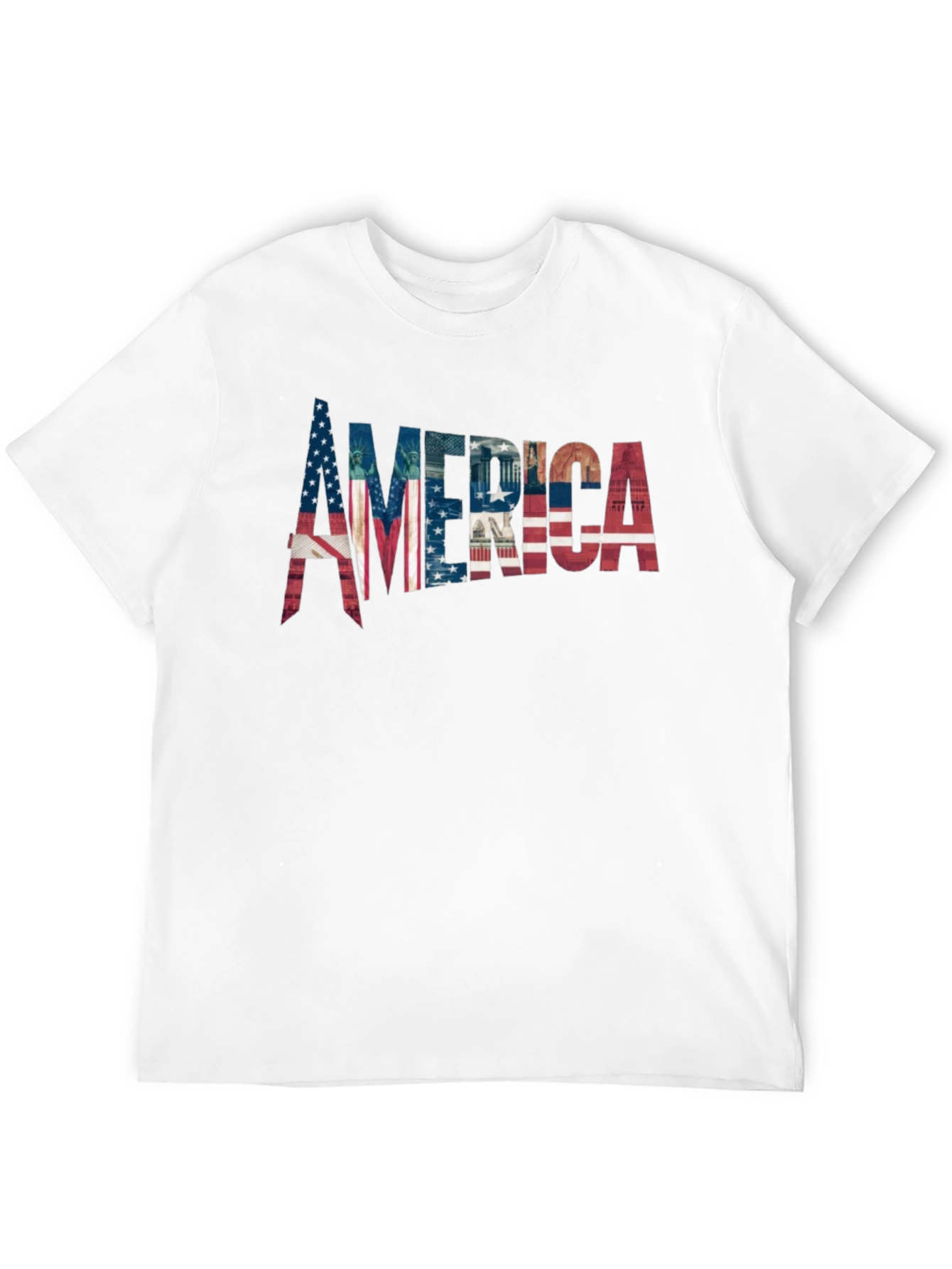 American Flag Graphic T-Shirt