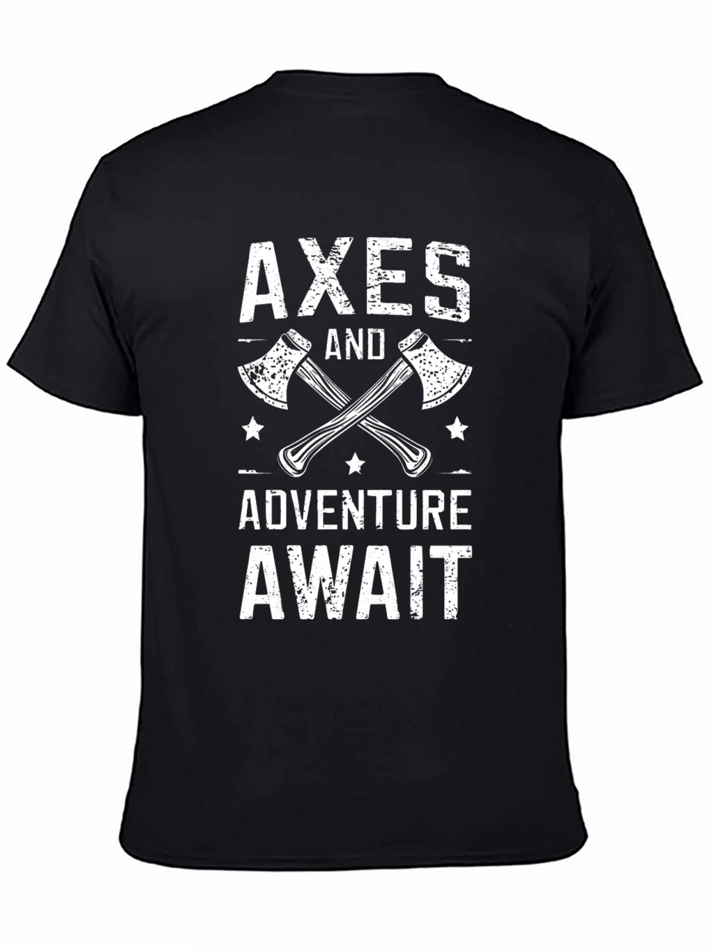 Axes Adventure Await T-Shirt - Black