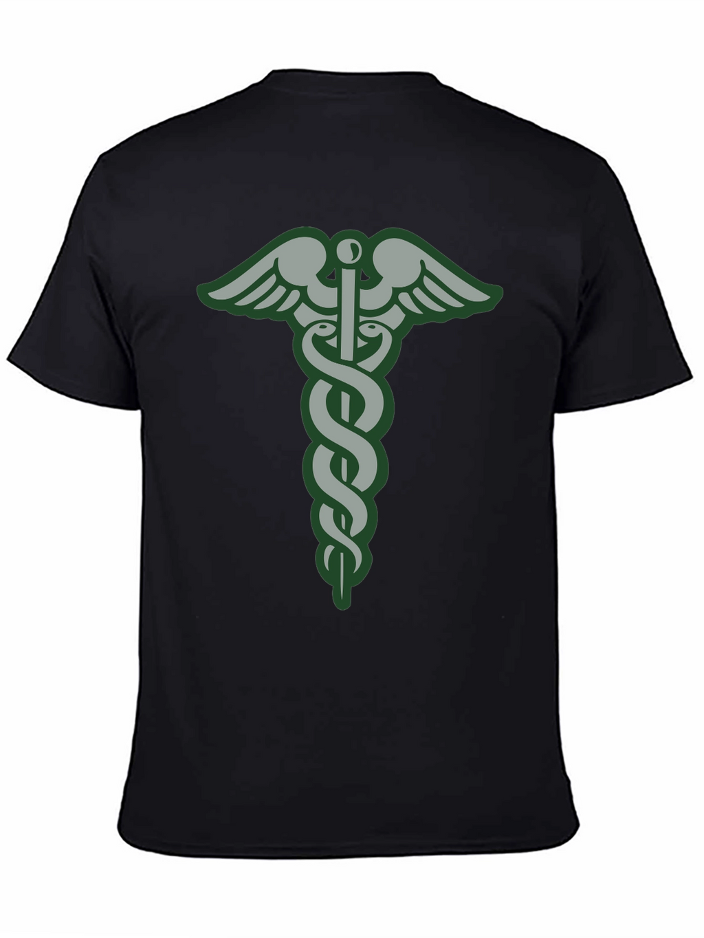 Medical Symbol T-Shirt - Caduceus Graphic Tee