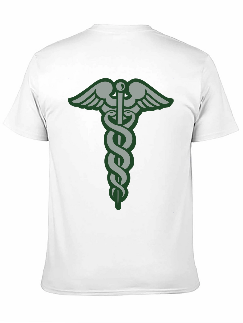 Medical Symbol T-Shirt - Caduceus Graphic Tee