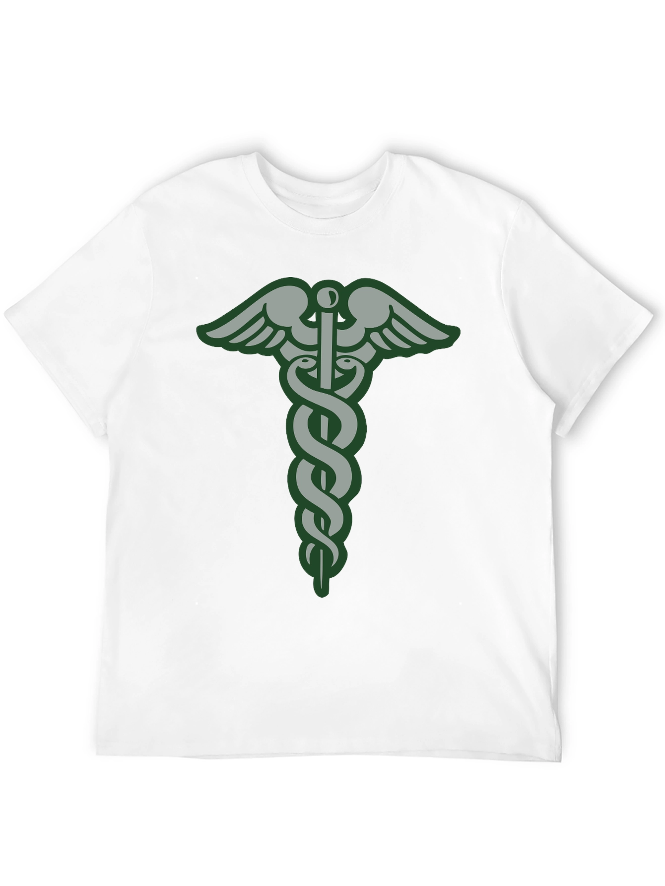 Medical Symbol T-Shirt - Caduceus Graphic Tee