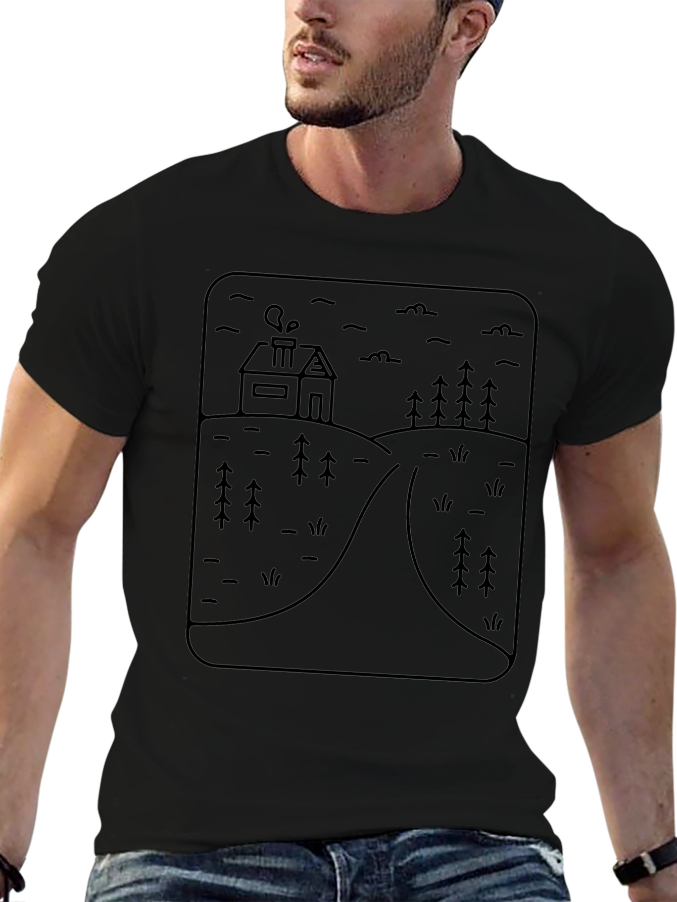 Cabin in the Woods Graphic Tee