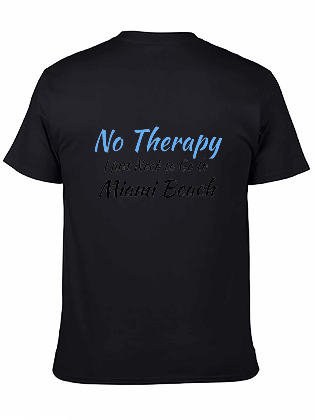 Miami Beach Therapy T-Shirt | Soft Cotton Tee