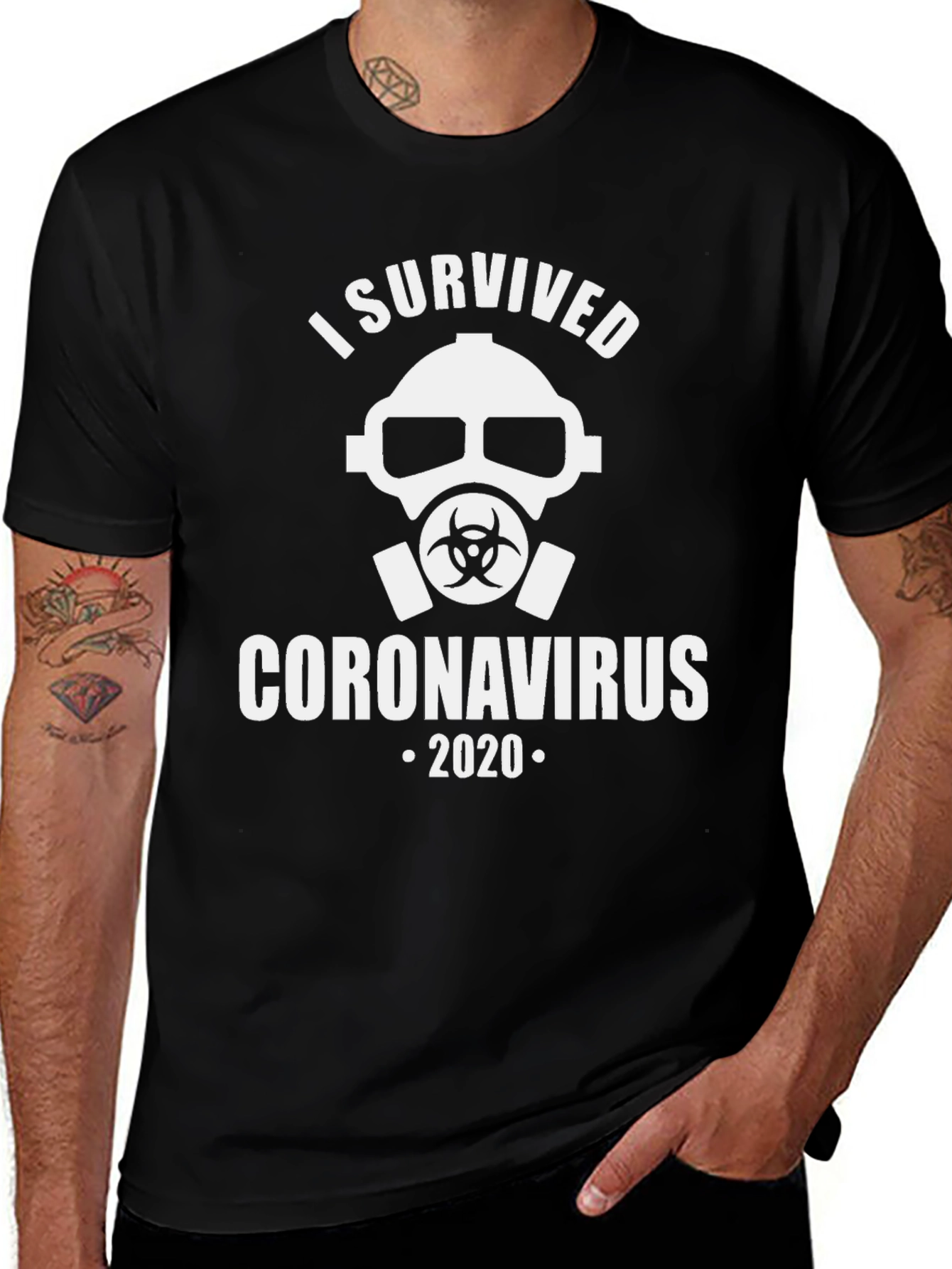 I Survived Coronavirus 2020 T-Shirt