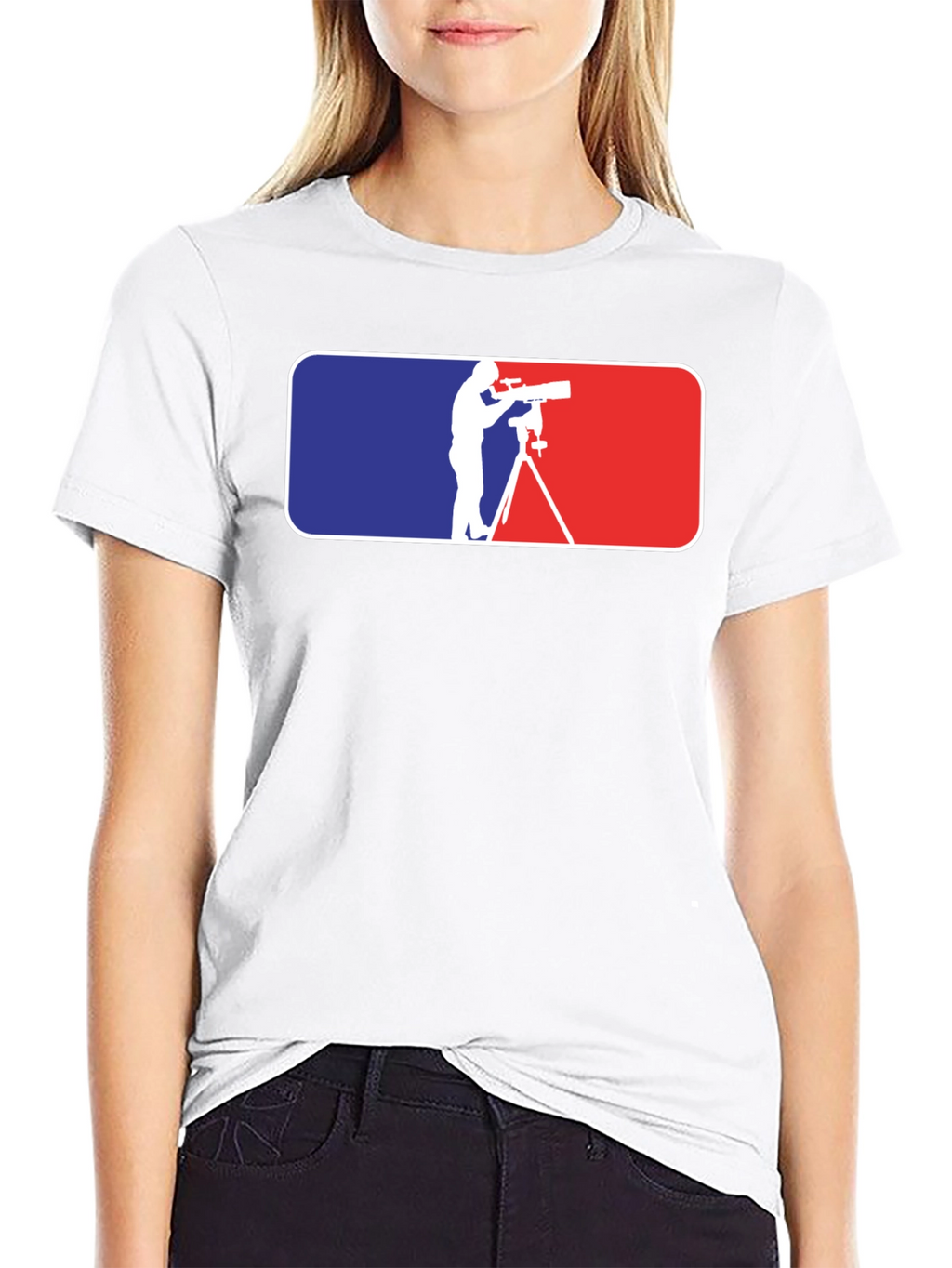 Astronomer T-Shirt: Stars & Telescopes