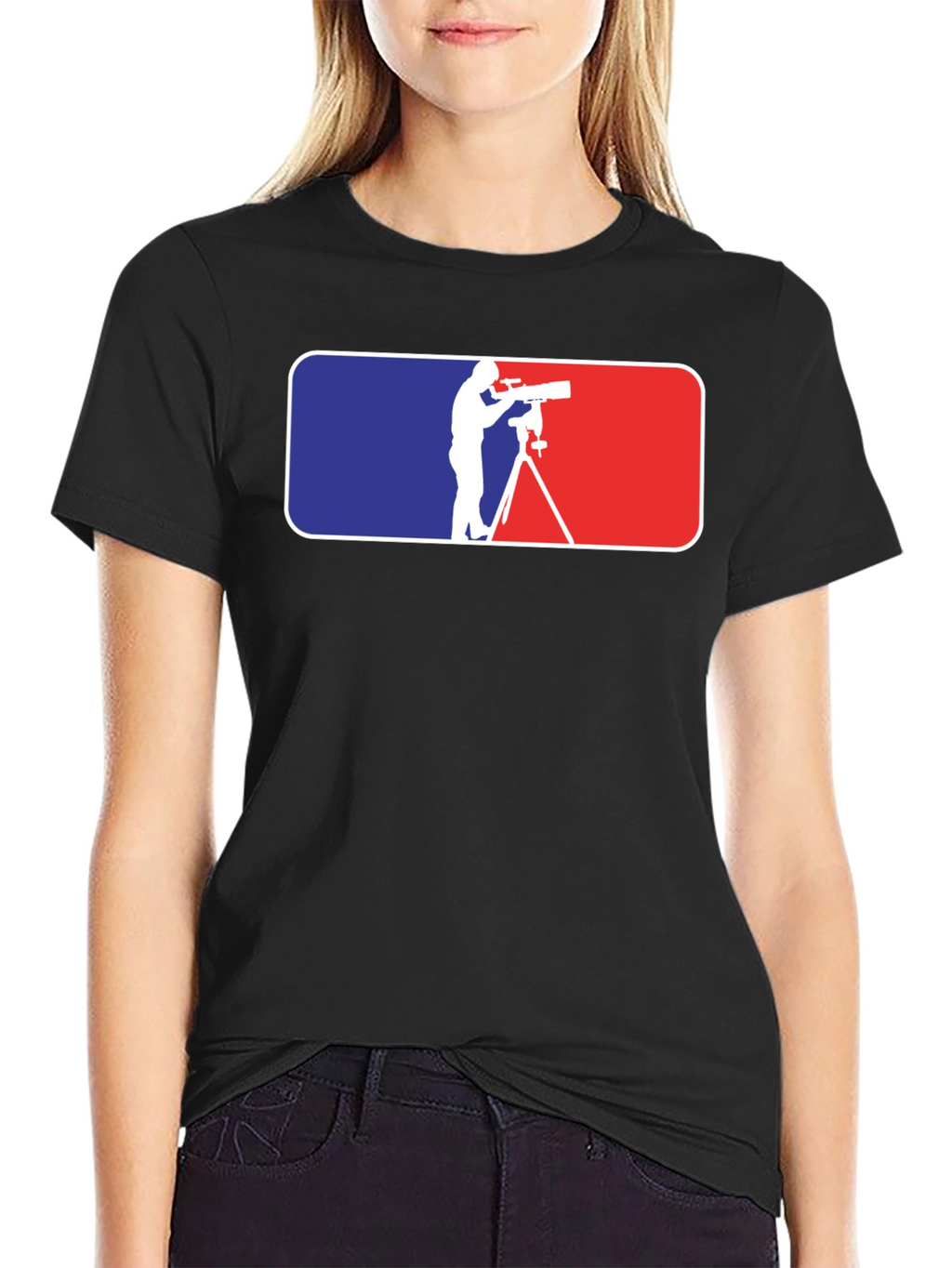 Astronomer T-Shirt: Stars & Telescopes
