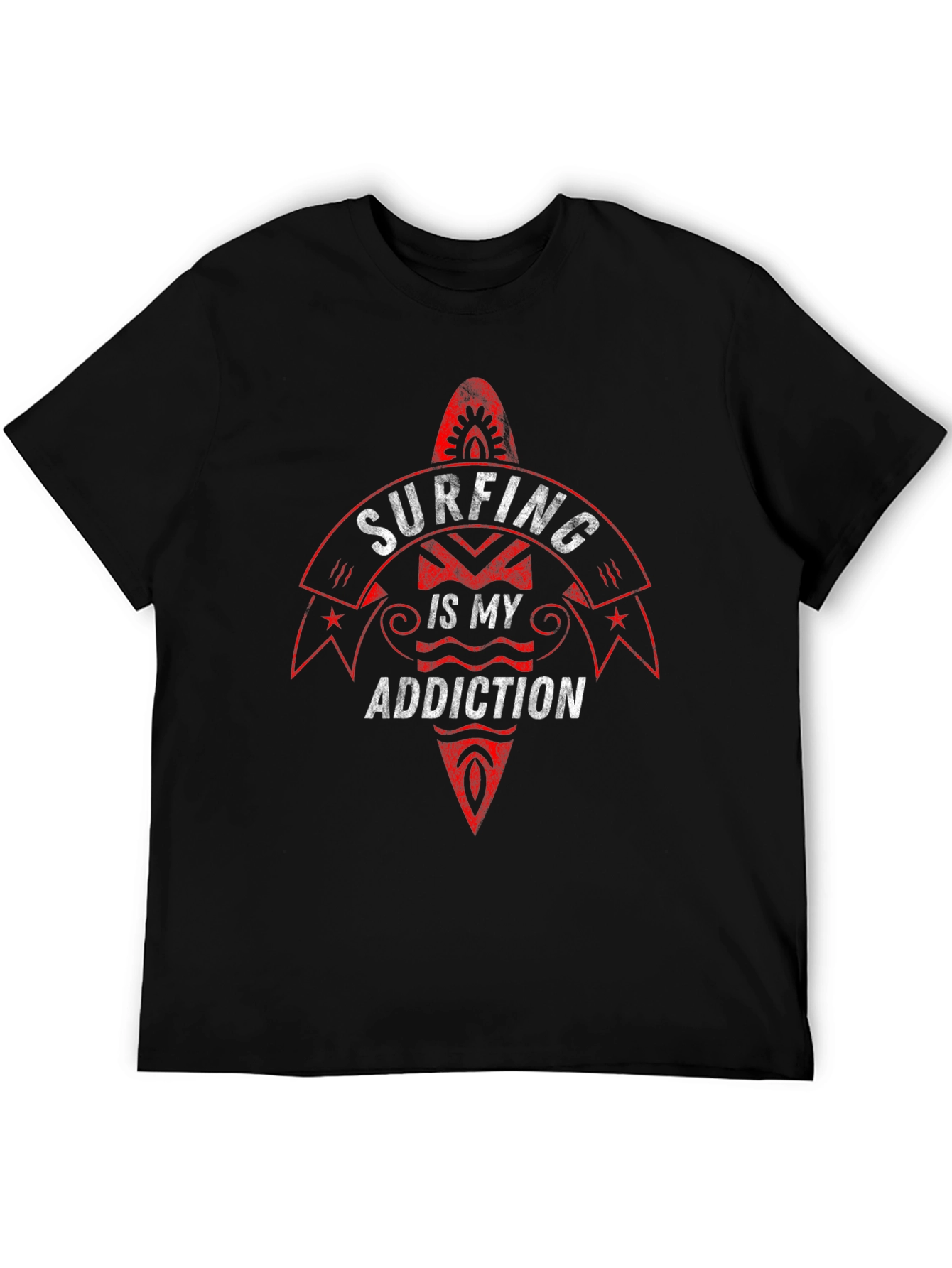 Surfing is my Addiction Graphic Tee