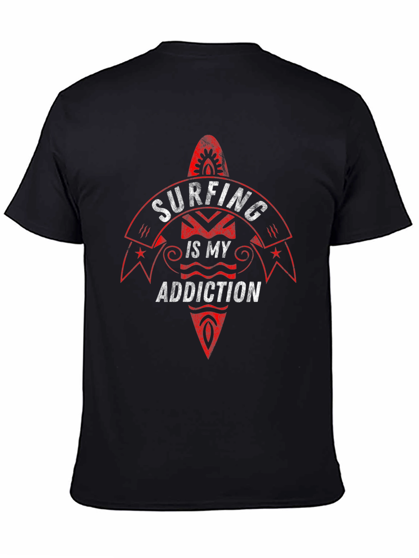 Surfing is my Addiction Graphic Tee