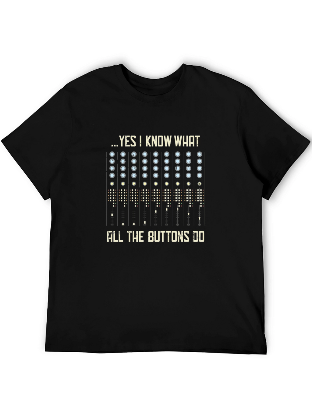 Funny Audio Mixer T-Shirt - Music Producer Tee