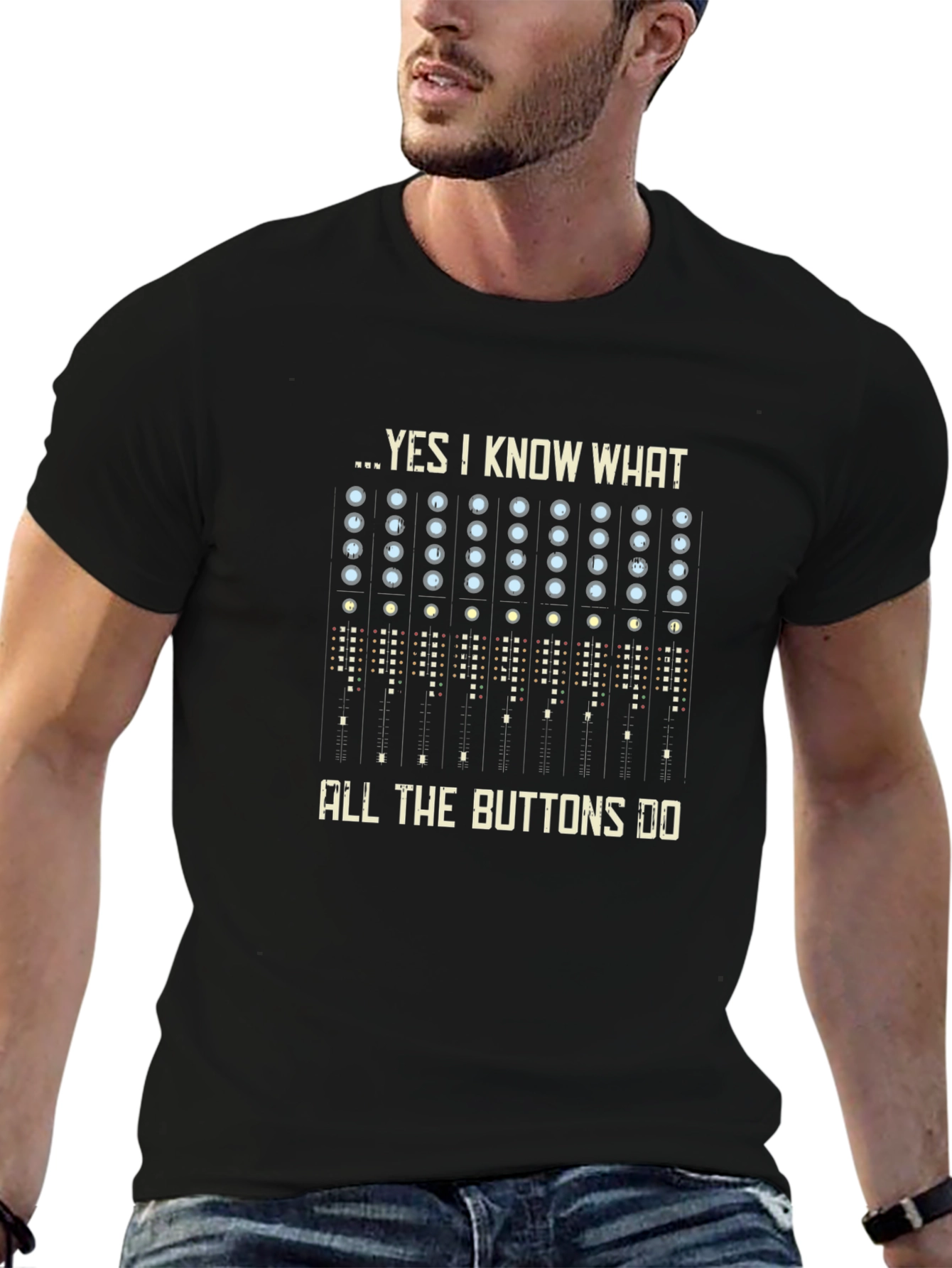 Funny Audio Mixer T-Shirt - Music Producer Tee