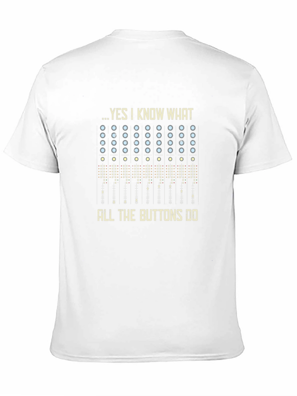 Funny Audio Mixer T-Shirt - Music Producer Tee