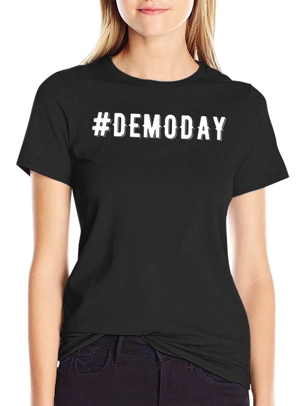 Demo Day Crew Neck T-Shirt - Black