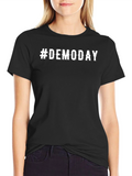 Demo Day Crew Neck T-Shirt - Black