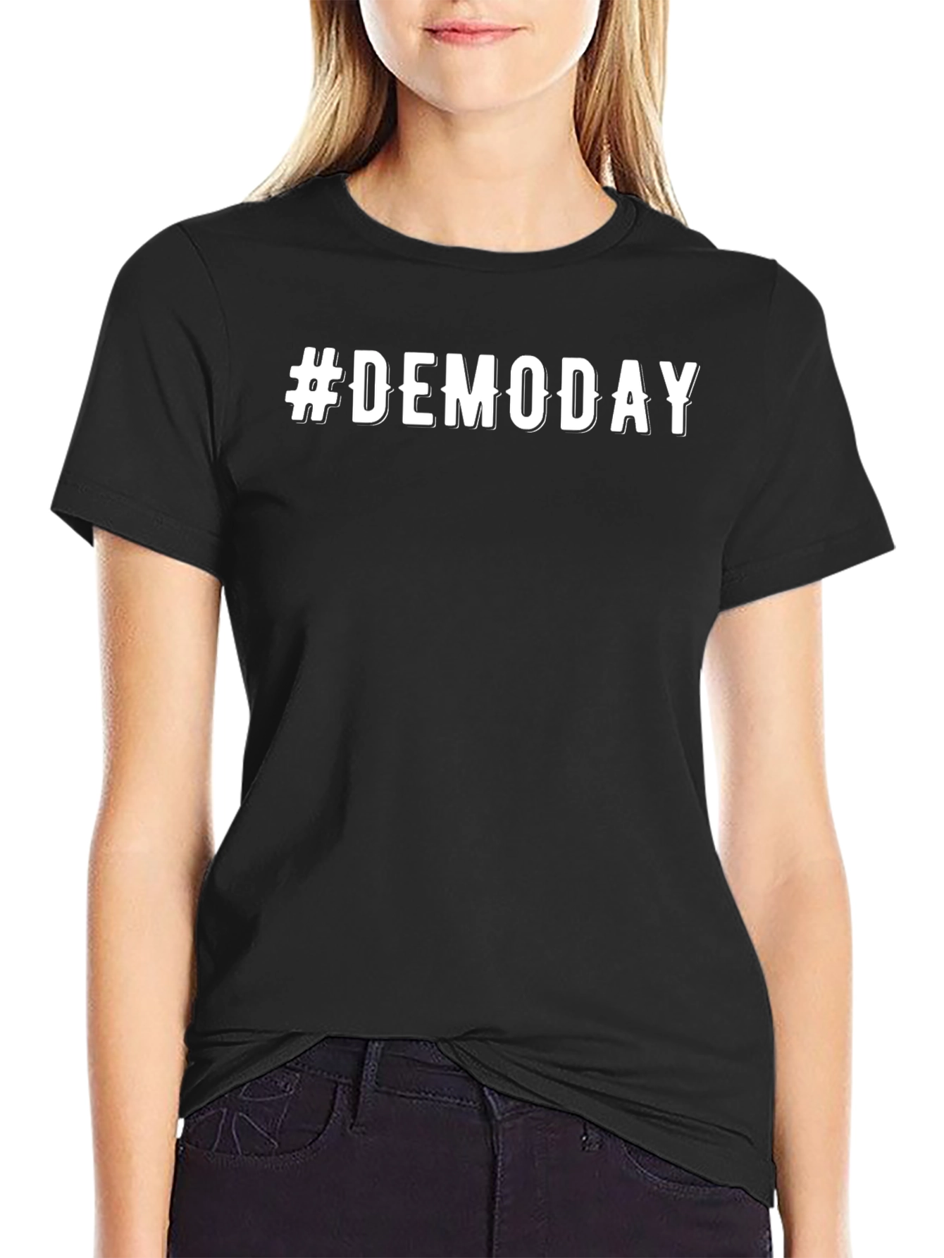 Demo Day Crew Neck T-Shirt - Black