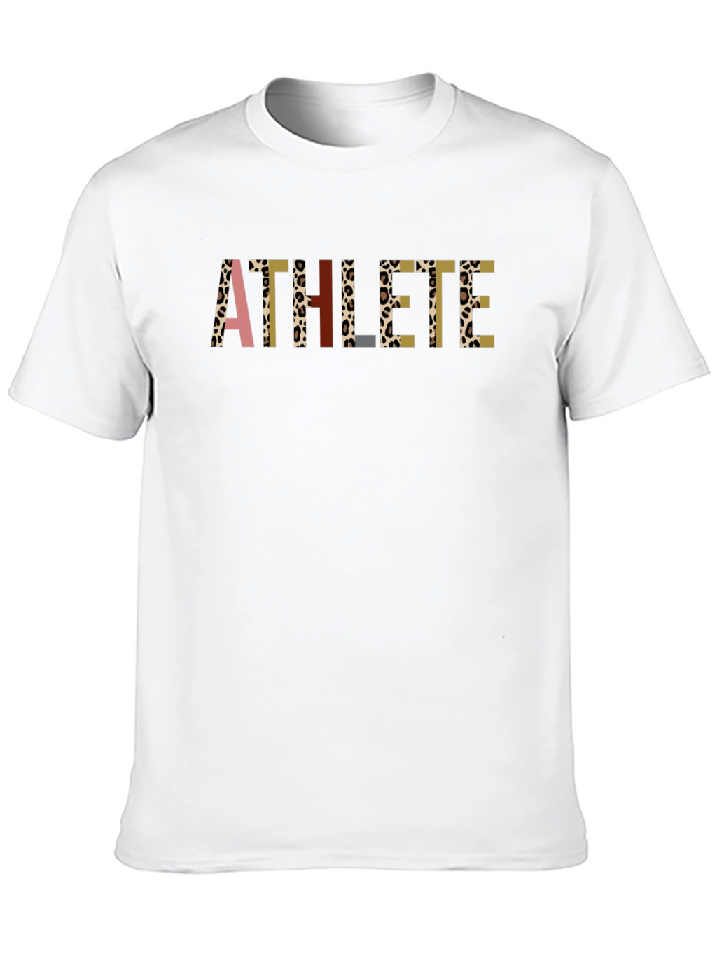 Athlete Graphic Tee - Stylish Black T-Shirt