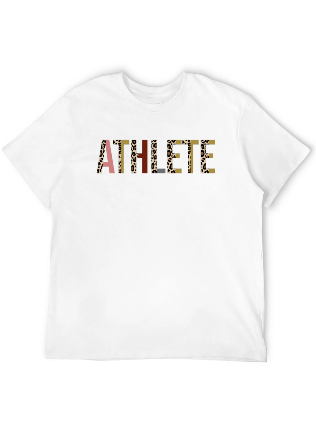 Athlete Graphic Tee - Stylish Black T-Shirt