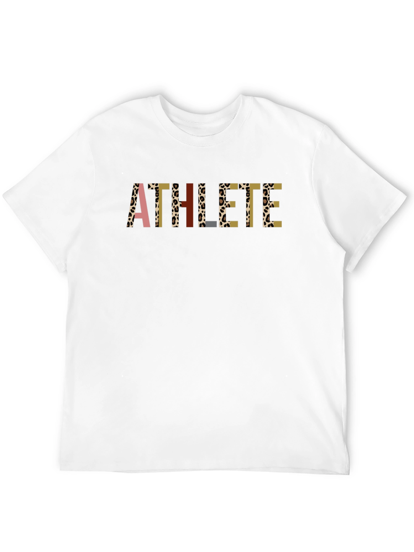 Athlete Graphic Tee - Stylish Black T-Shirt