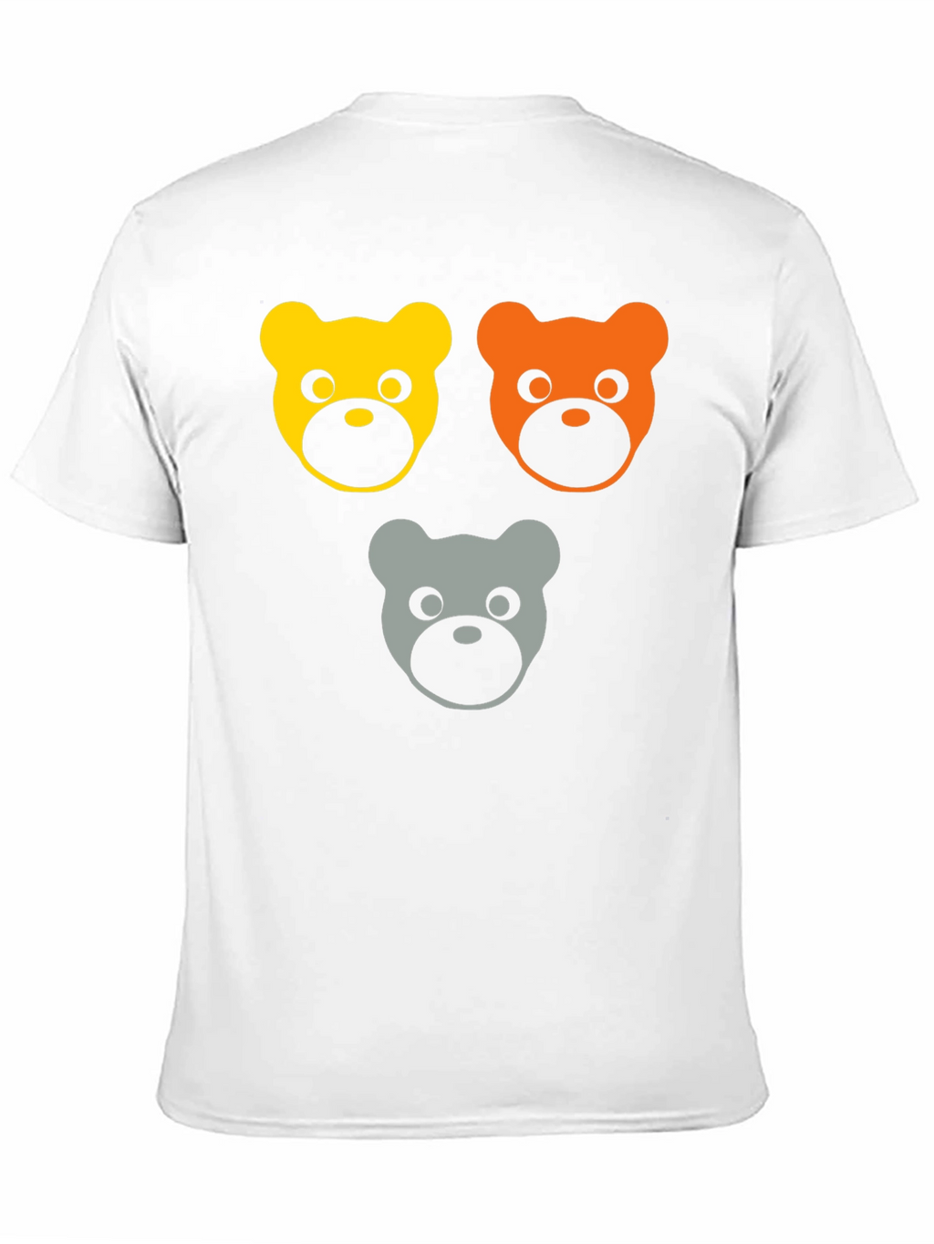 Cute Bears Graphic Tee - Black T-Shirt