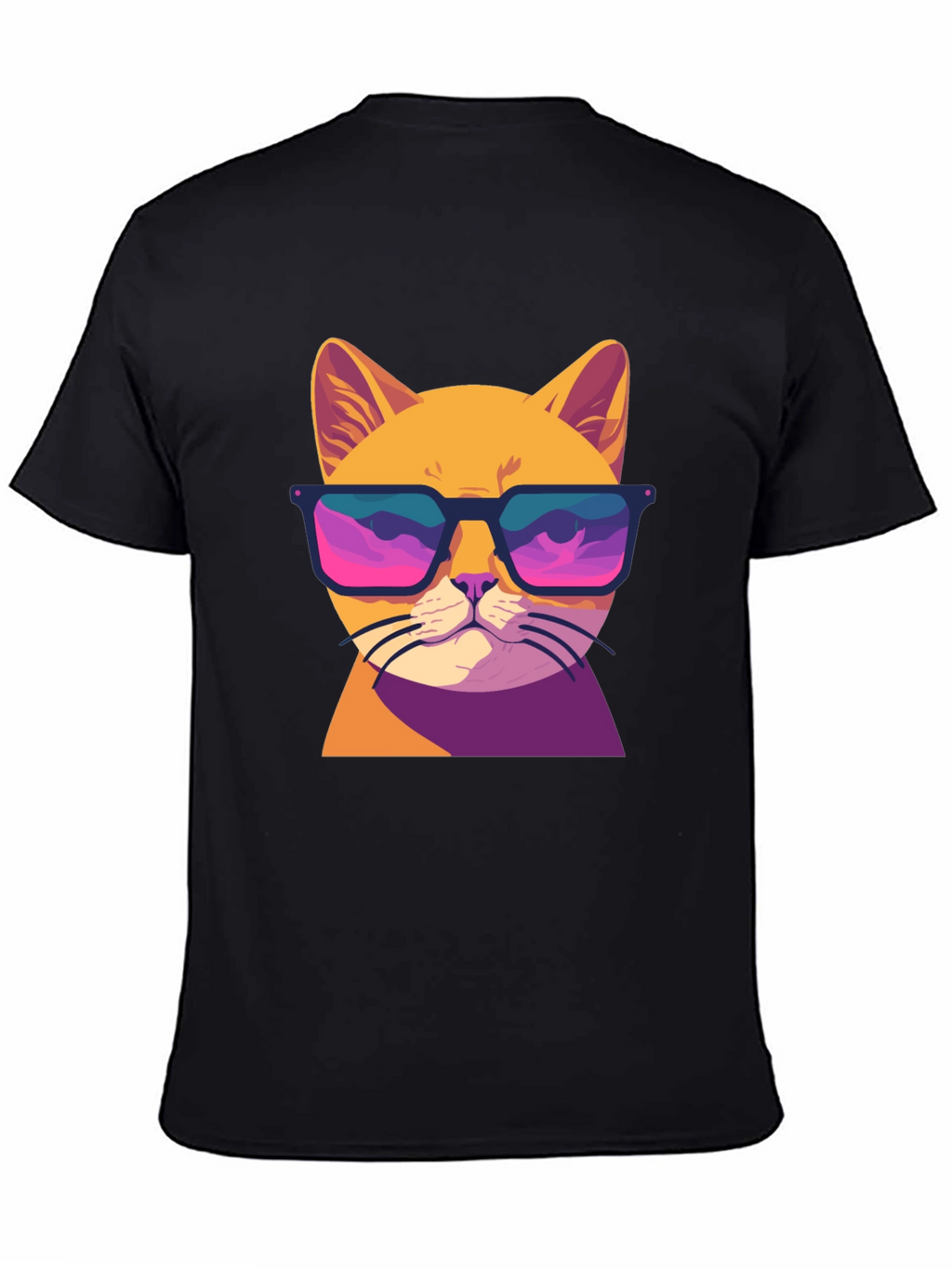 Cool Cat T-Shirt - Retro Sunglasses Graphic Tee