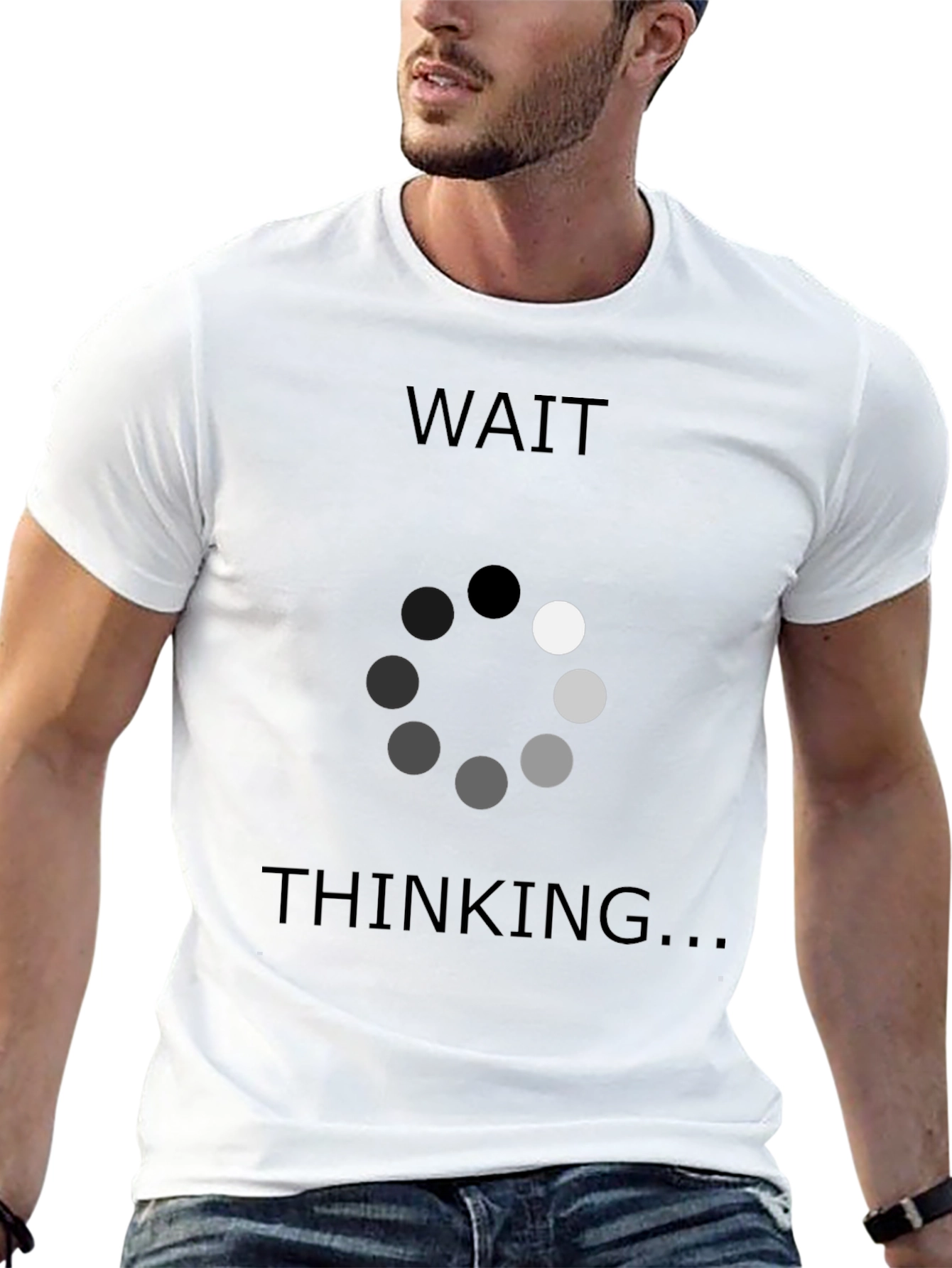 Wait Thinking T-Shirt - Funny Programmer Tee