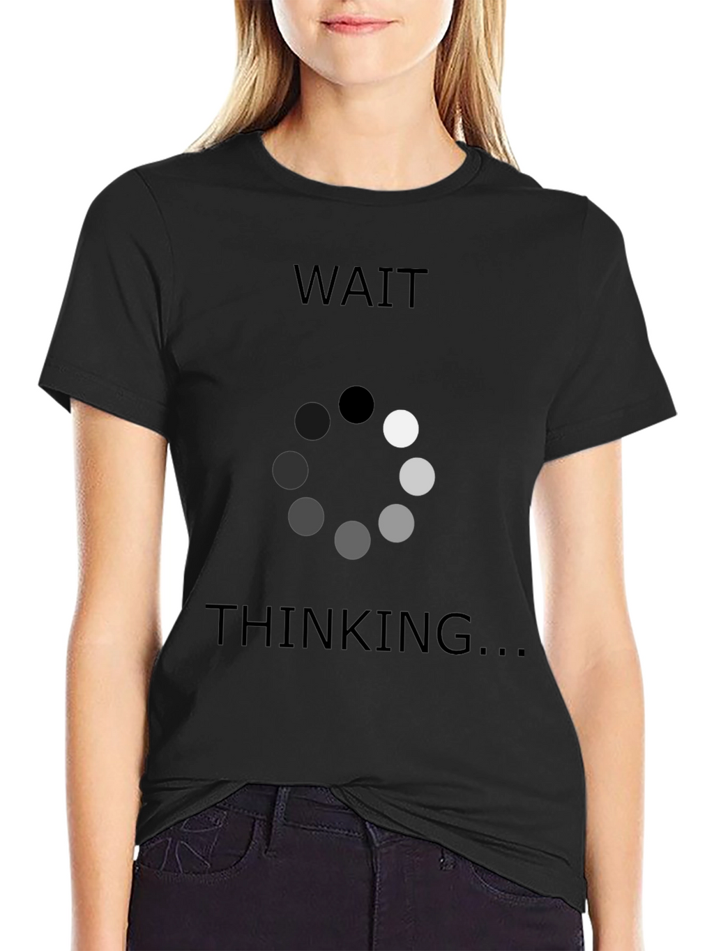 Wait Thinking T-Shirt - Funny Programmer Tee