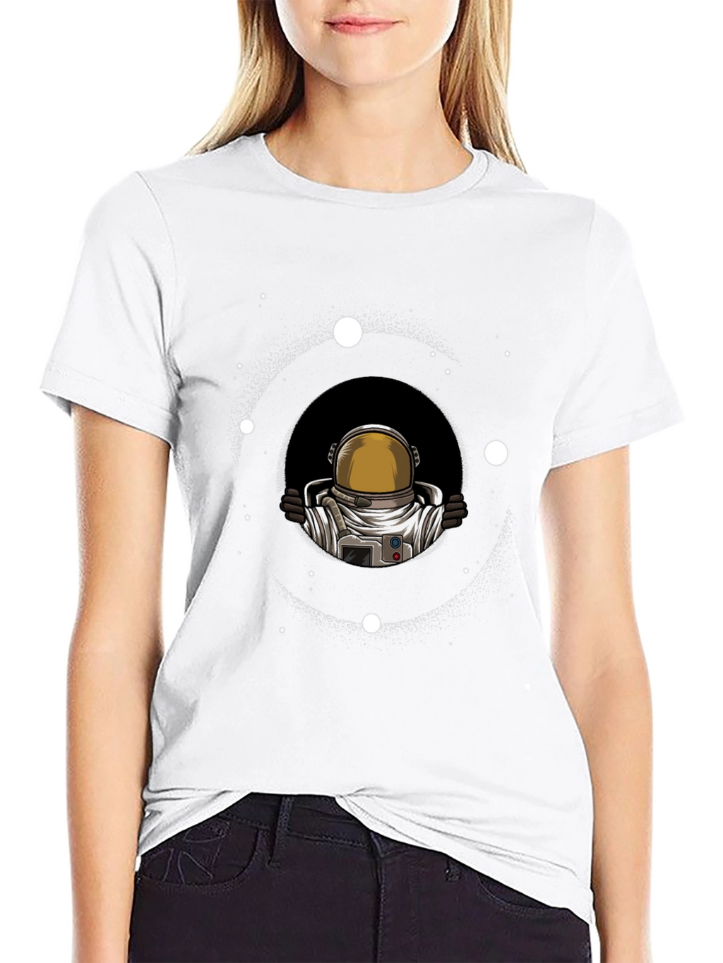 Astronaut Space T-Shirt - Premium Graphic Tee