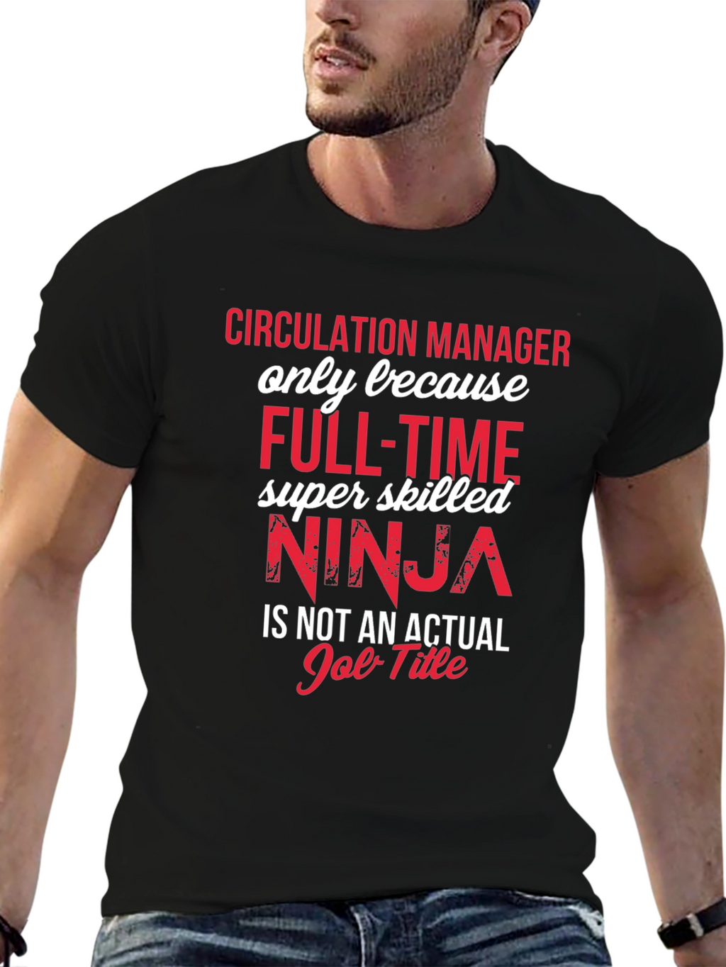 Circulation Manager Ninja T-Shirt