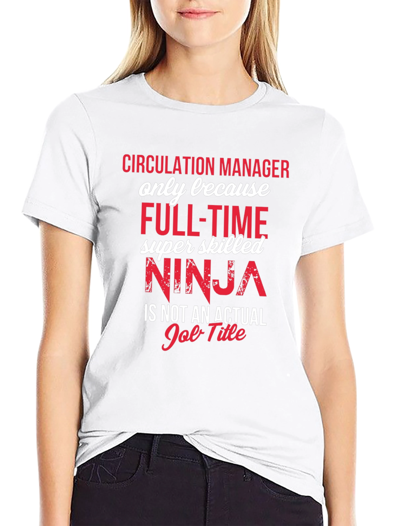 Circulation Manager Ninja T-Shirt