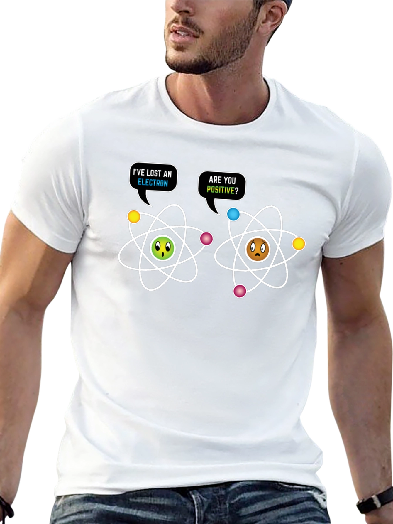 Funny Science T-Shirt - Lost an Electron Design