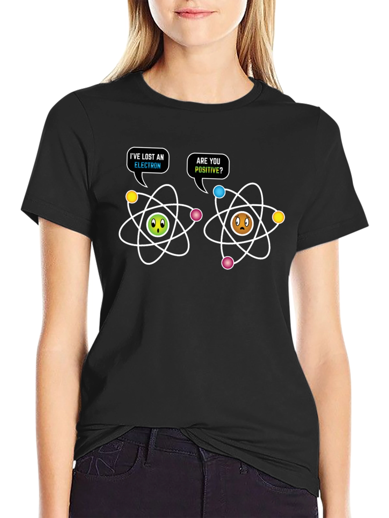 Funny Science T-Shirt - Lost an Electron Design
