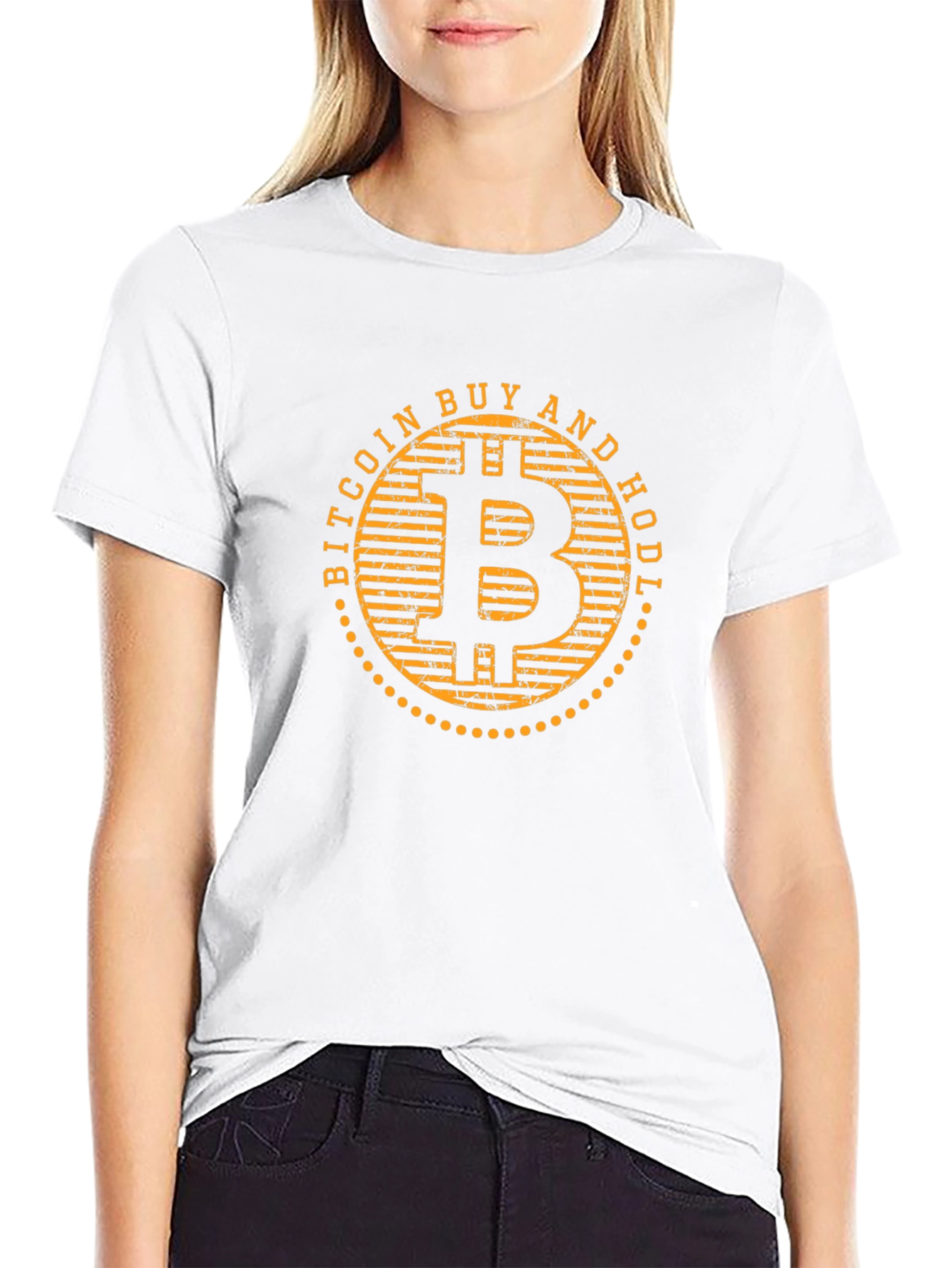 Bitcoin Buy and Hodl Crypto T-Shirt