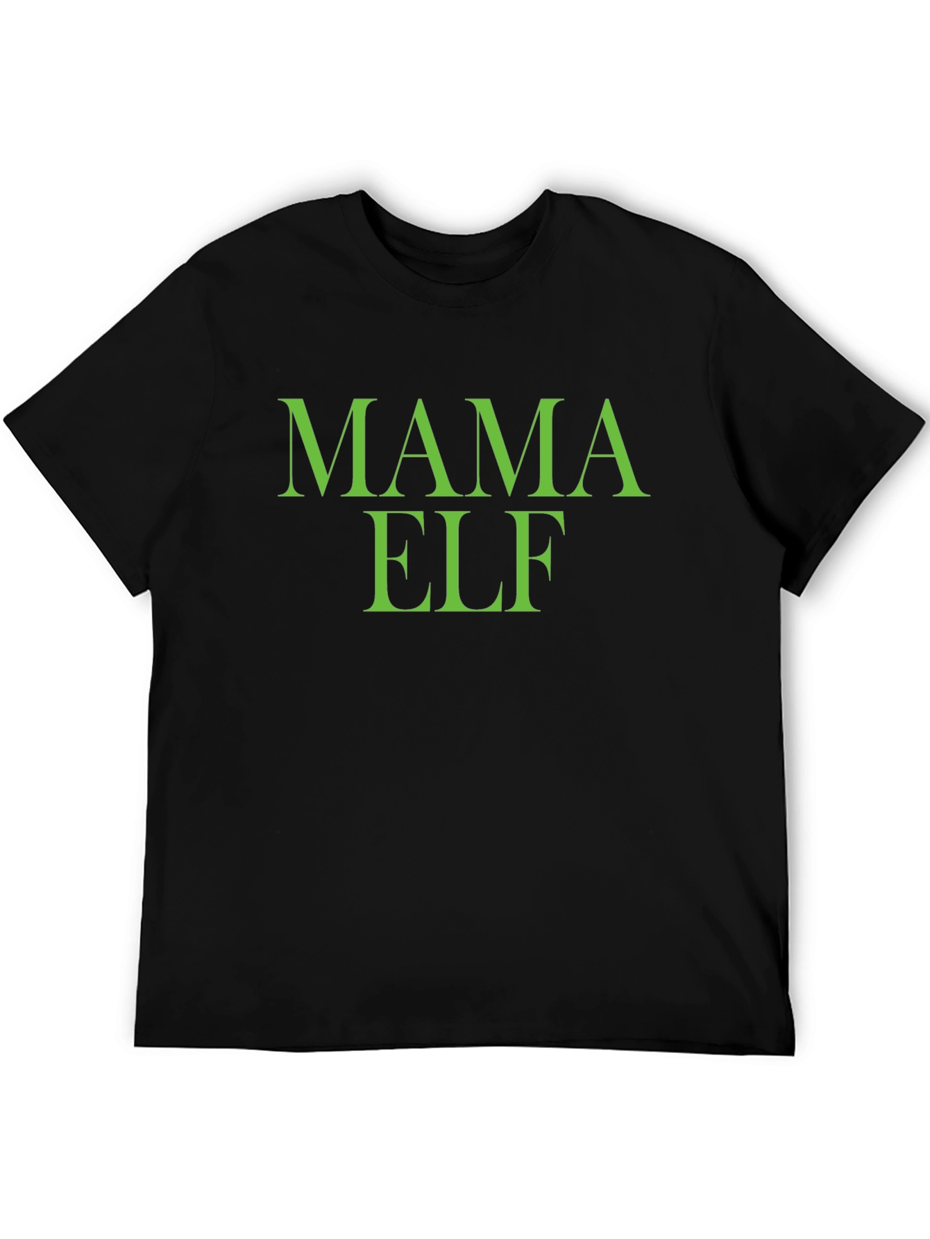 Mama Elf T-Shirt - Holiday Festive Apparel