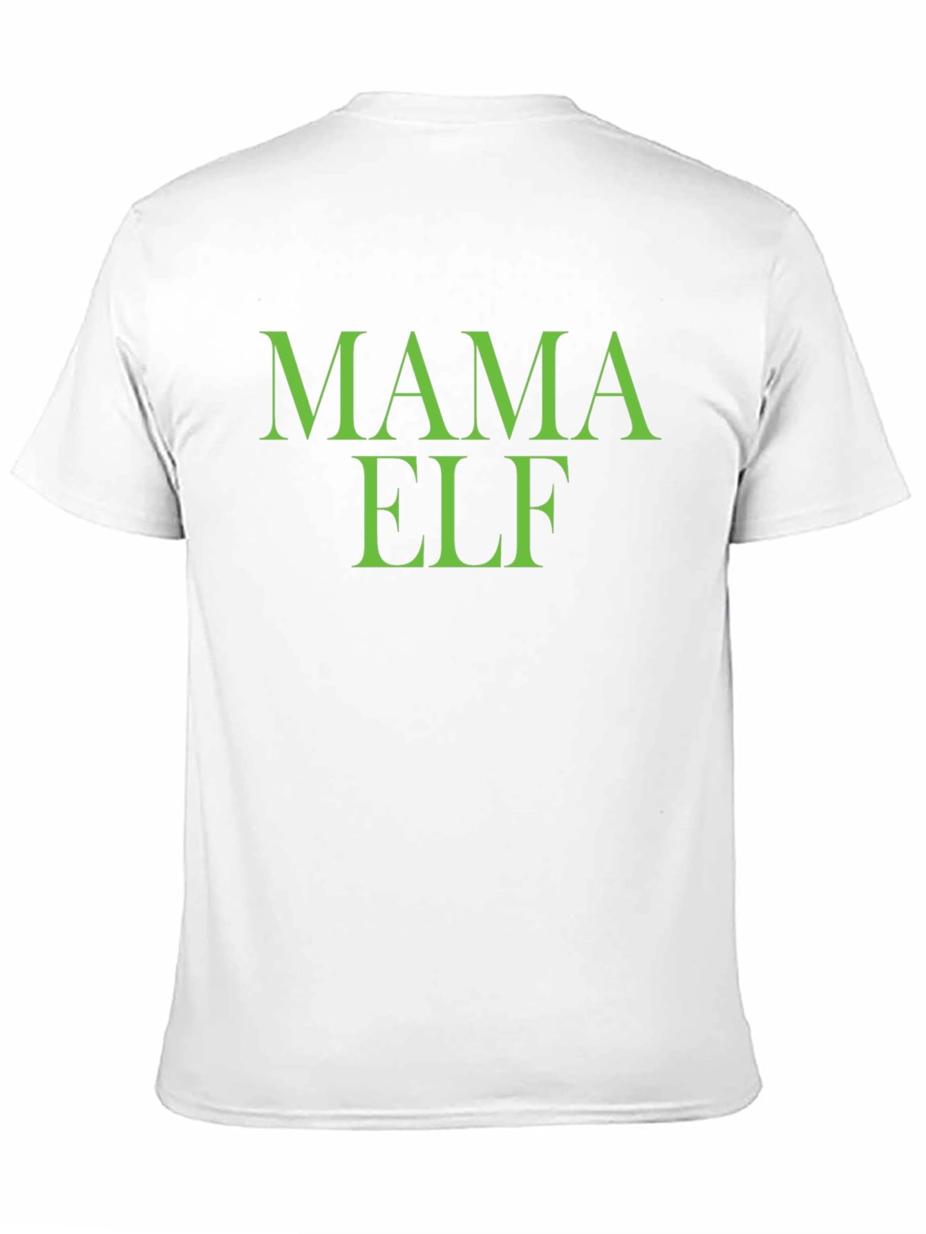 Mama Elf T-Shirt - Holiday Festive Apparel