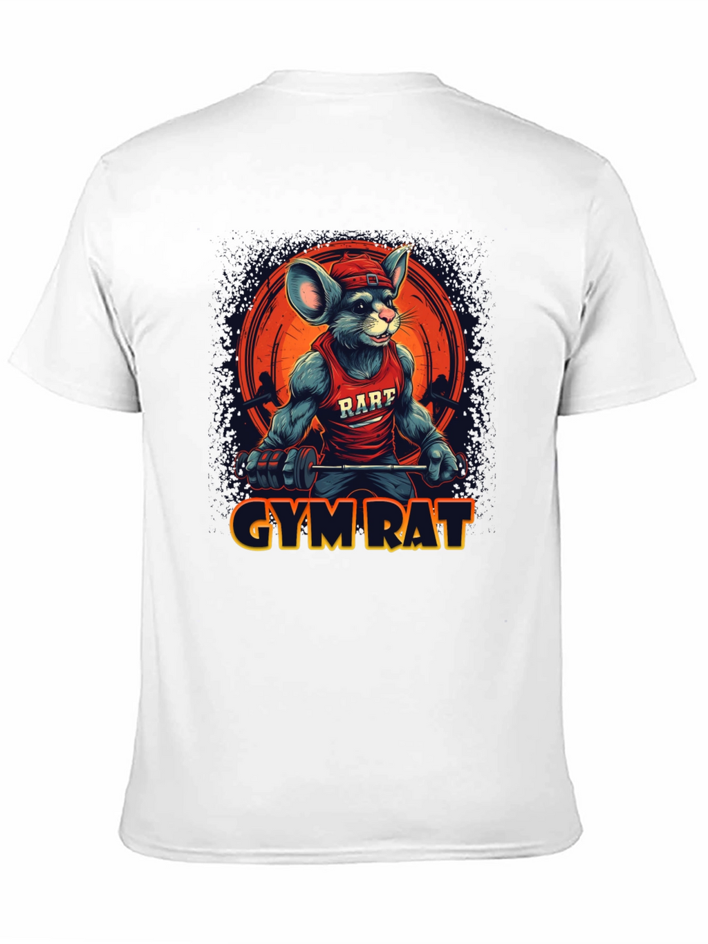 Gym Rat Mouse Graphic Tee