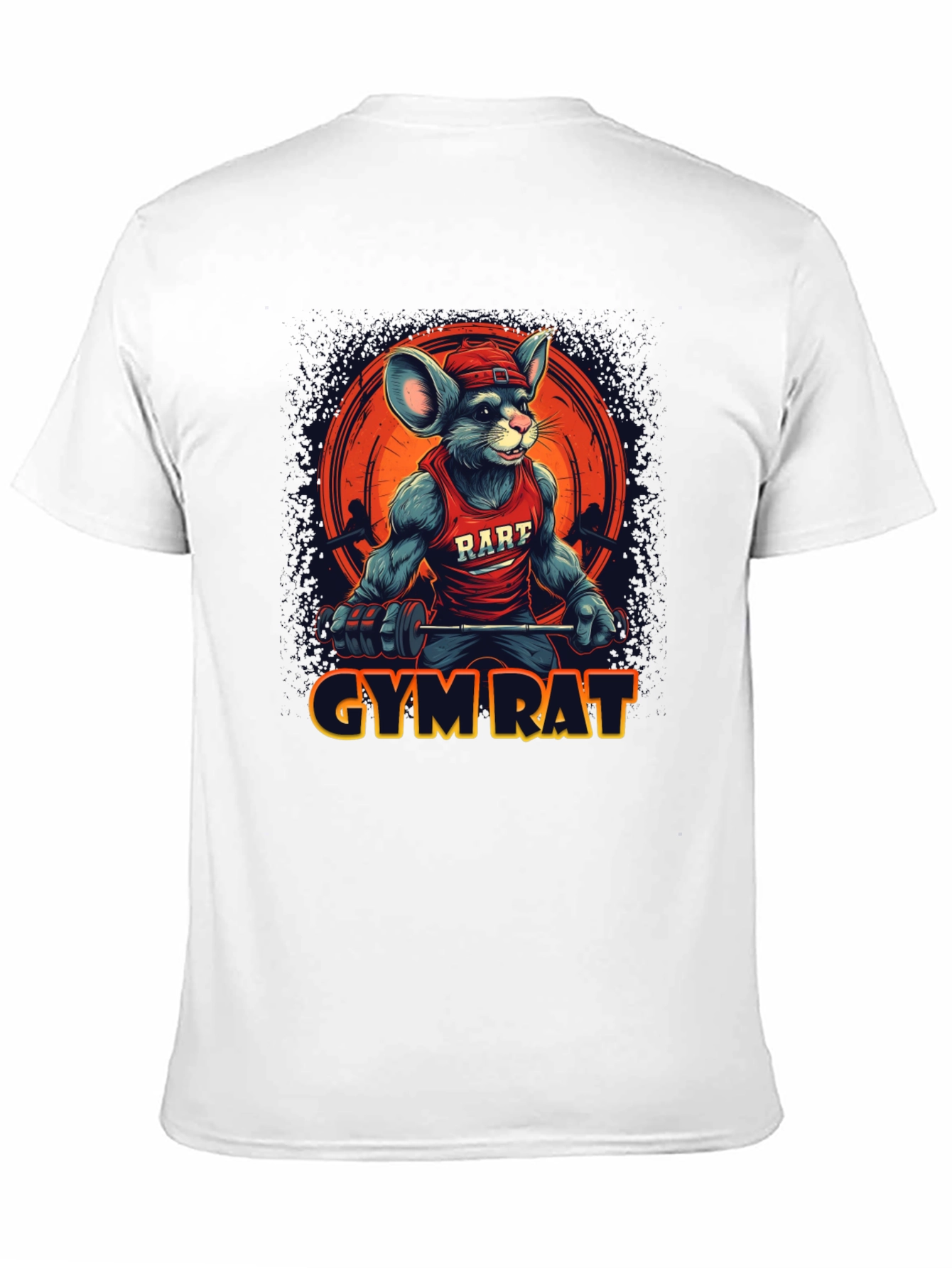 Gym Rat Mouse Graphic Tee