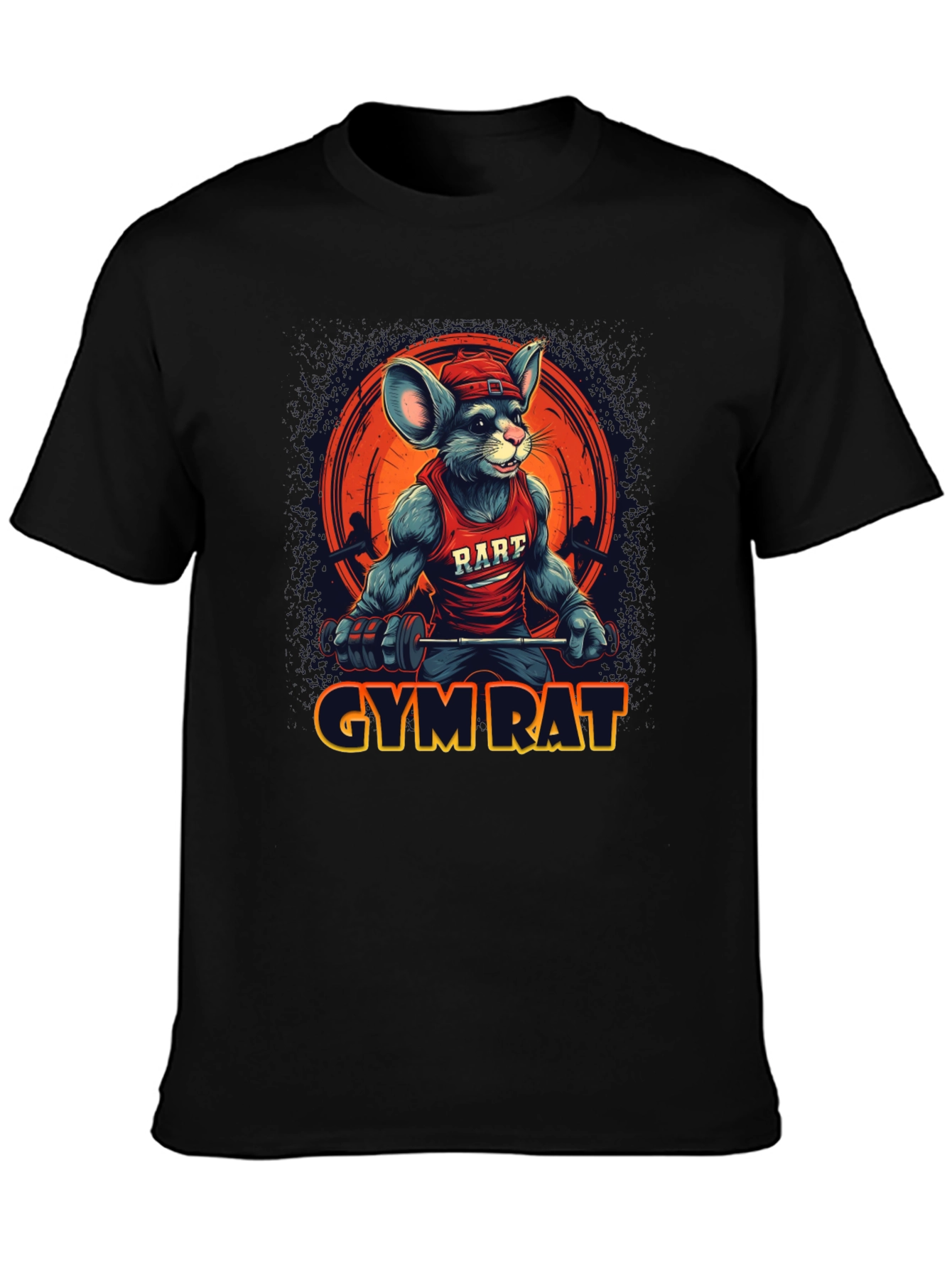 Gym Rat Mouse Graphic Tee