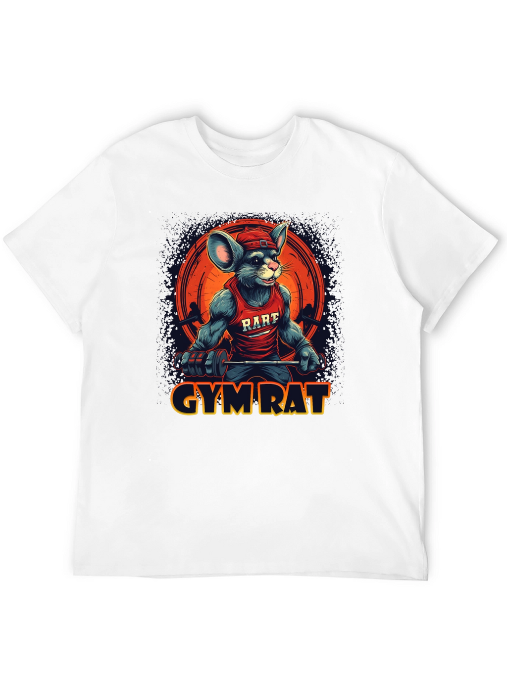 Gym Rat Mouse Graphic Tee