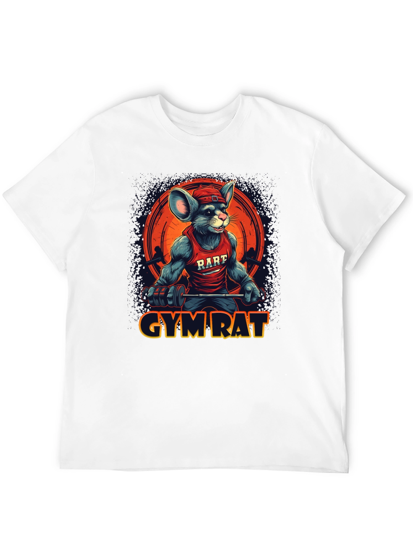 Gym Rat Mouse Graphic Tee