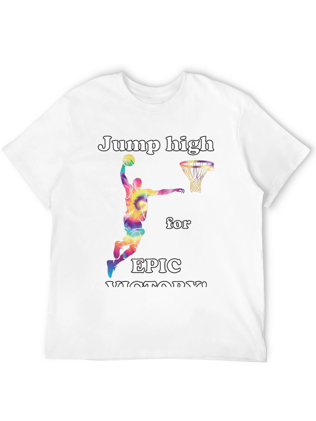 Jump High Epic Victory Graphic Tee