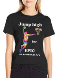 Jump High Epic Victory Graphic Tee