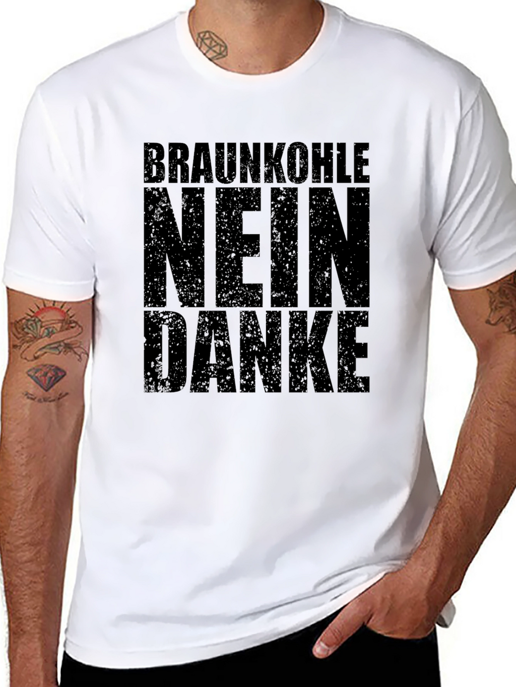 Braunkohle Nein Danke T-Shirt