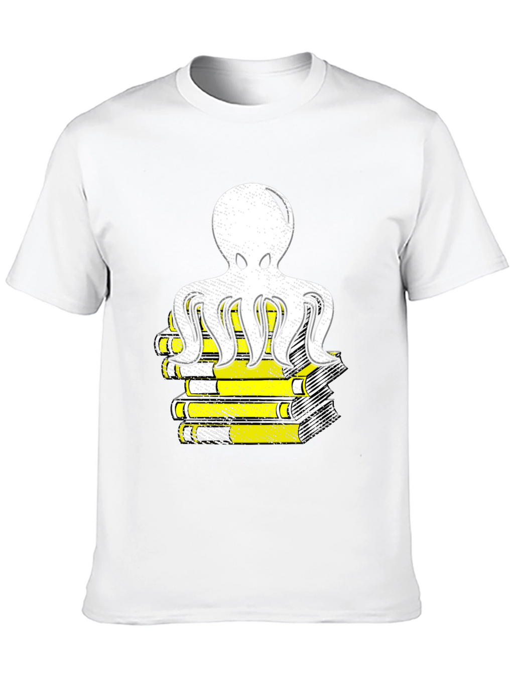 Octopus on Books Graphic Tee
