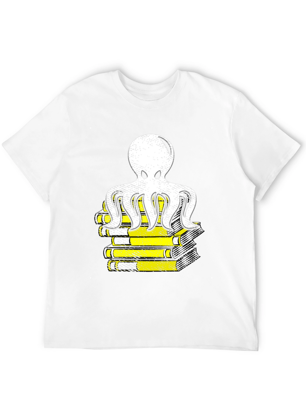 Octopus on Books Graphic Tee
