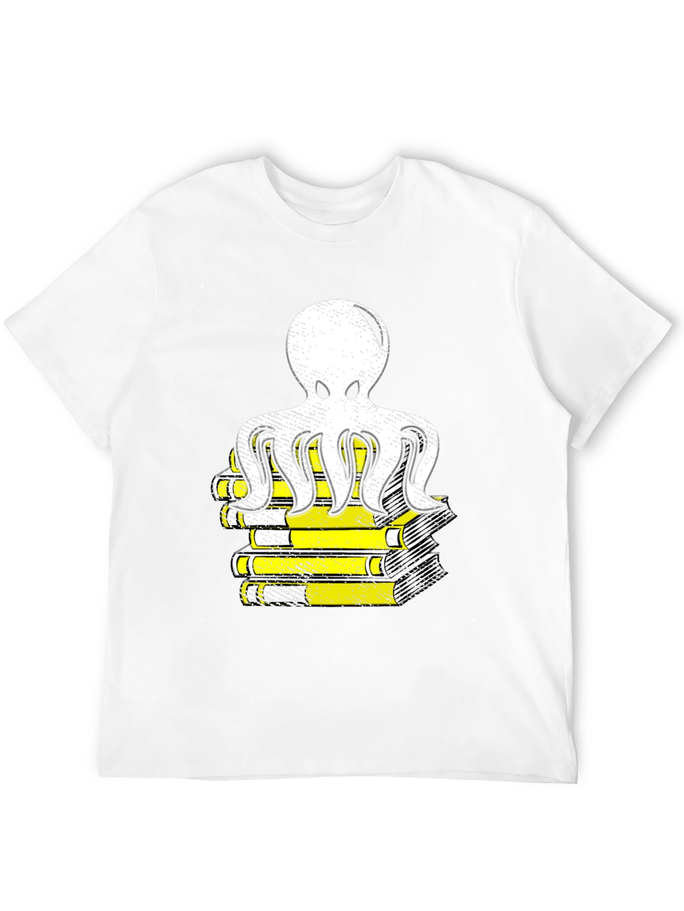 Octopus on Books Graphic Tee