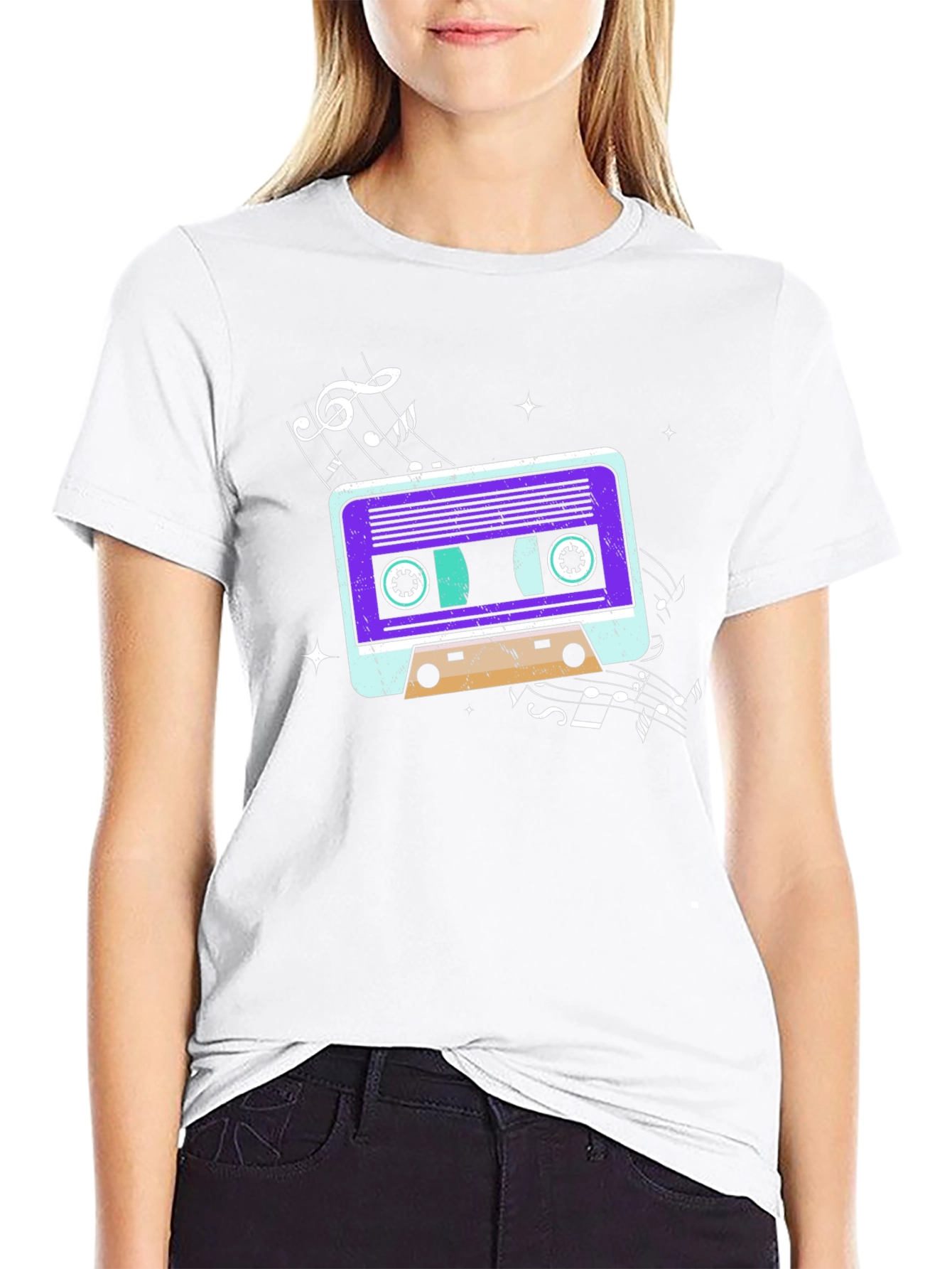 Retro Cassette Music T-Shirt