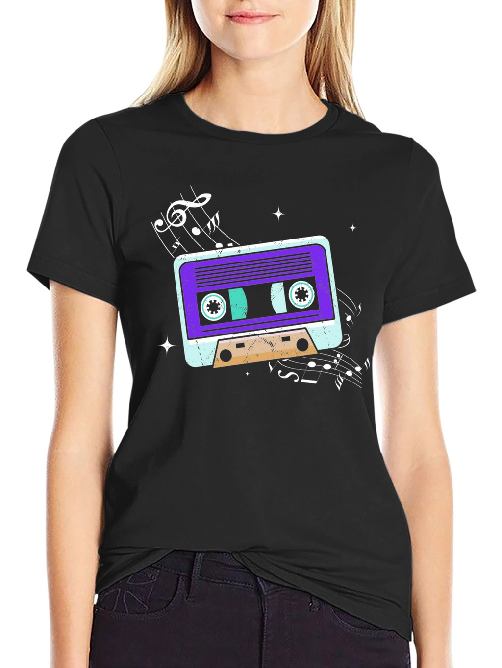 Retro Cassette Music T-Shirt