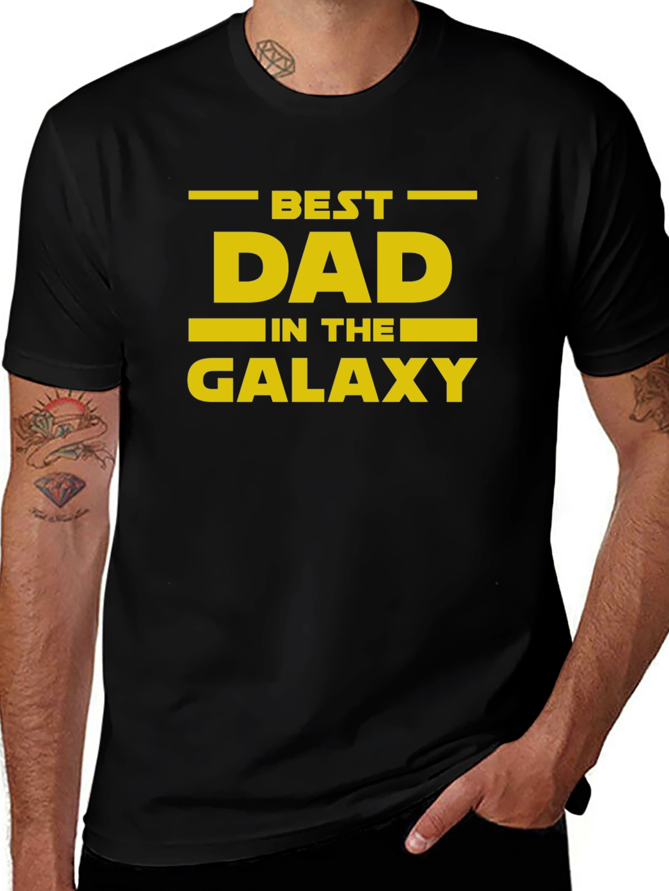 Best Dad in the Galaxy T-Shirt - Star Wars Fathers Day Gift