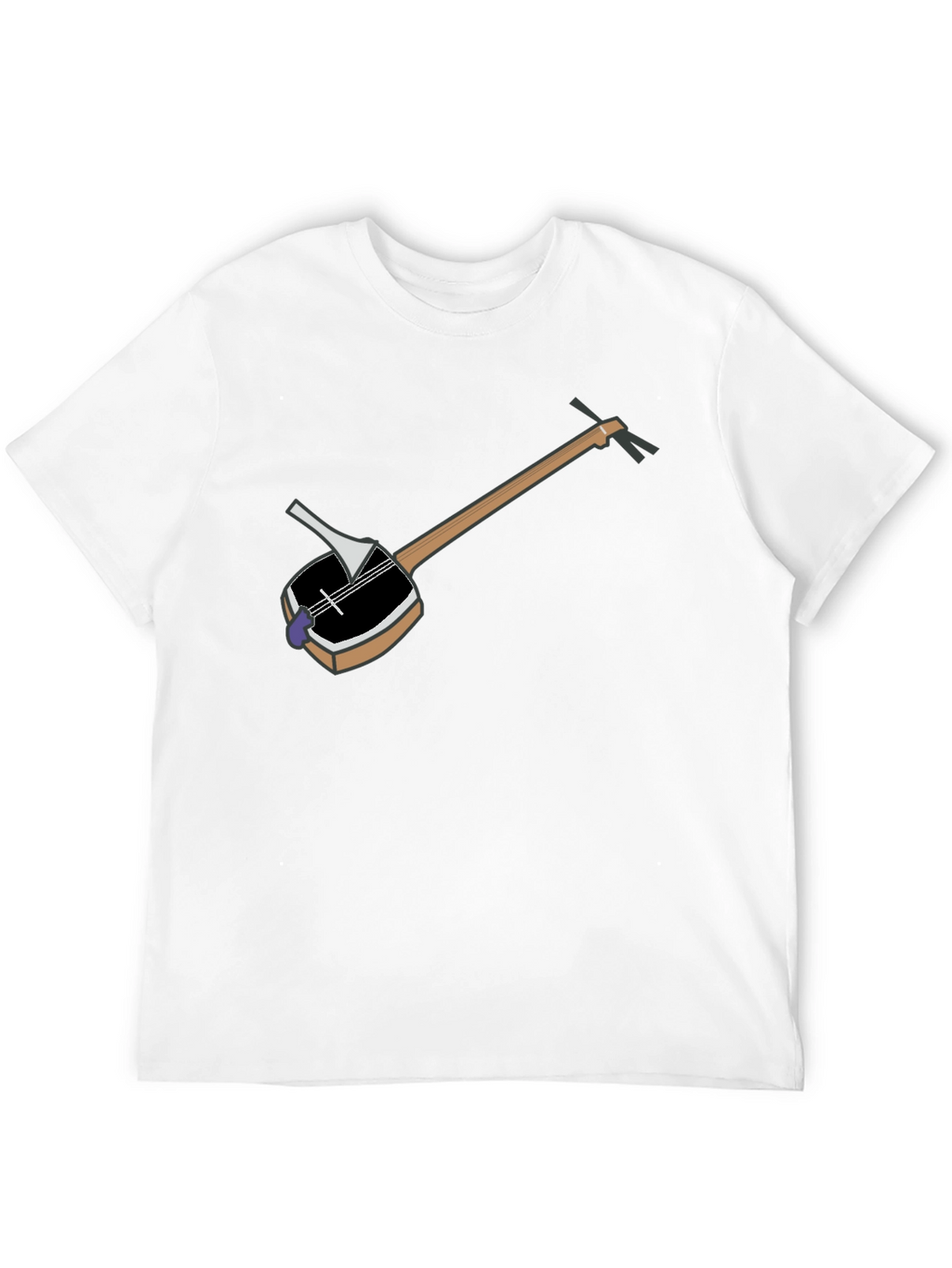 Shamisen T-Shirt - Japanese Instrument Tee